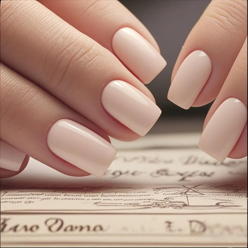 Dark Brown Press-On Nails - Long Acrylic Full Cover Tips